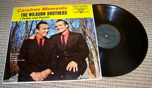 The WILBURN BROTHERS (Teddy & Doyle) - Carefree Moments - 1962 Vocalion VL-3691 - Picture 1 of 1