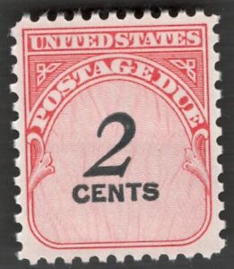 US. J90. 2c, Postage  Due Stamp, Shiny Gum. MNH. 1959