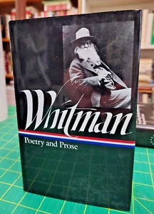 Walt Whitman Poetry and Prose The Library of America 3 HCw/DJ Like New - Picture 1 of 10
