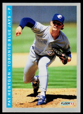 1993 Fleer #694 Pat Hentgen - Image 1 of 2