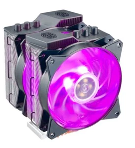 Cooler Master MASTERAIR MA621P RGB TR4 Twin Tower CPU Cooler Heatsink AMD FAN - Picture 1 of 7
