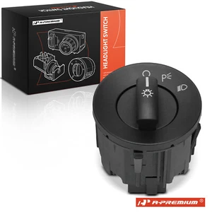 Interruptor de faro de luz de cabeza A-Premium 6 hojas para Ford Fiesta 2011 2012 2013 1,6 L - Imagen 1 de 9