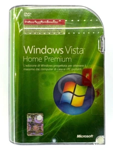 Microsoft Windows Vista Home Premium FPP Aggiornamento Italiano Nuovo Sigillato - Foto 1 di 6