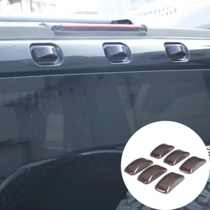 Car Roof Light Trim Cover Fits Hummer H2 2003-2009 ABS 6PCS - Picture 1 of 11