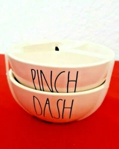 Rae Dunn  PINCH  DASH Seasoning D-4" Bowls Set of 2  LL🎁❤️ New w/tag - Picture 1 of 5
