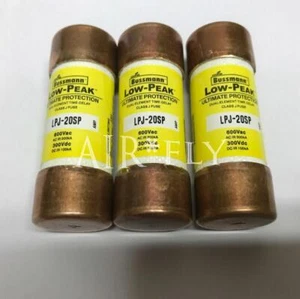 10PCS NEW Eaton Bussmann Series LPJ Fuse 20A 600Vac Dual Class J Fuse LPJ-20SP - Bild 1 von 1