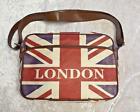 Damen Tasche Umhngetasche London UK Union Jack Kunstleder