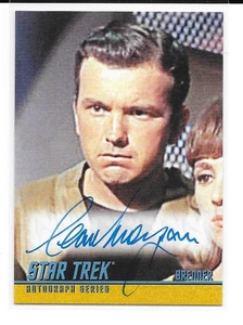 Rittenhouse Star Trek TOS 2010 serie de autógrafos Sean Morgan automático A258 SP RARO - Imagen 1 de 1