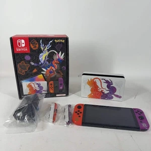 Console di gioco Giappone Nintendo Switch OLED HEG-001 Pokemon edizione scarlatta e viola - Foto 1 di 12