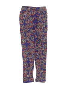 Lularoe Girls Blue Casual Pants Small kids - Picture 1 of 2