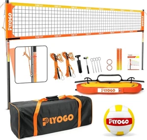 Volleyballnetz für Garten, Profi Tragbar Outdoor Robust - Bild 1 von 6