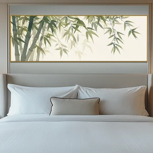 Tapiz de bambú para colgar en la pared decoración del hogar - arte de pared versátil - Imagen 1 de 10