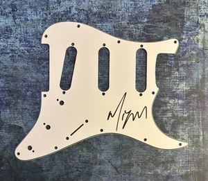 GFA Samurai Sessions Rock Star  * MIYAVI *  Signed Electric Pickguard PROOF COA - Picture 1 of 3