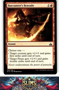Magic the Gathering MTG Rivals of Ixalan Buccaneer's Bravado #96 Buy 2 Get 1 - Picture 1 of 2