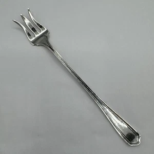 Tenedor de cóctel Maryland por Alvin de plata esterlina c. 1910 - sin monograma - Imagen 1 de 7