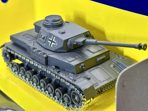 Solido With Box Verem Metal WWII Tank German Grey Panzer IV Char 1/50 - Picture 1 of 15
