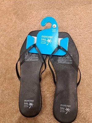 Chanclas negras Montego Bay Club Foto 1 de 2