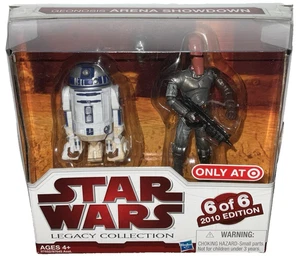 Star Wars R2-D2 & C-3PO w/ Battle Droid Head Geonosis Arena Showdown 2010 Target - Picture 1 of 13