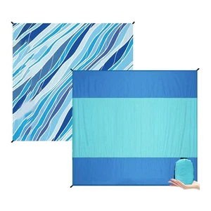 210x200cm große Stranddecke wasserdicht sanddicht tragbar für Reise und Yoga - Bild 1 von 18