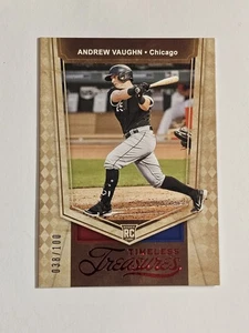 Chronicles Timeless Treasures 2021 rojo/100 Andrew Vaughn RC ✨️Se envía al día siguiente - Imagen 1 de 2