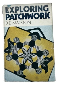 Exploring Patchwork Marston HC DJ 1st Edition 1972 Shapes Techniques Quilting + - Bild 1 von 16