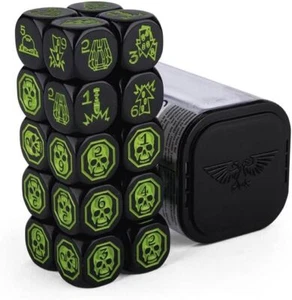 Warhammer 40K Command Dice Space Marines - nuovo - Foto 1 di 2