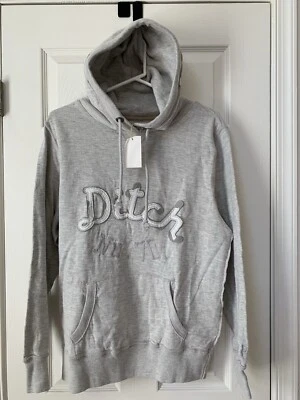 Sudadera Gris Ditch Plains Con Capucha Talla Mediana con Bolsillos - Nueva Con Etiquetas Foto 1 de 4