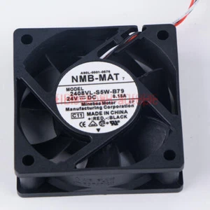 NMB-MAT 2408VL-S5W-B79 3Pin DC24V 0.15A 60*60*20MM Fan - Picture 1 of 1