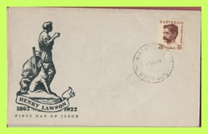 Australien 1949 Harry Lawson u/a illustrierter Ersttagsbrief - Bild 1 von 1