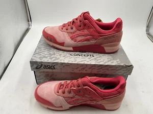 👍Asics x Concepts Gel Lyte 3 "Otoro" Rosa Corallo Uomo Taglia 9 1203A121-700 - Foto 1 di 6