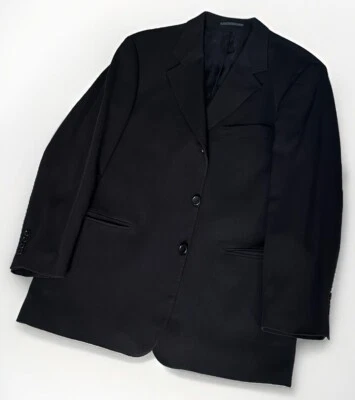 CHAQUETA ABRIGO DEPORTIVO HUGO BOSS ETIQUETA NEGRA 42 R E52 TEXTURIZADA MEDIANOCHE AZUL MARINO SB 3 BTN Foto 1 de 4