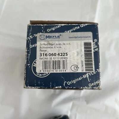 Brazo de varilla/puntal/pitman MEYLE para BMW 3160604225/ 33321126476 (una sola pieza) Foto 1 de 3