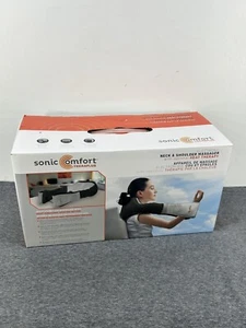 Sonic Comfort Theraplus Neck & Shoulder Massager ~ Heat Therapy Never used - Picture 1 of 4