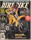 Dirt Bike Magazine July 1982 Motorcycle Andre Malherbe Yamaha Supercross KTM495