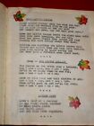 1943 RAMSEY SCHOOL " THE HOME OF HAPPY CHILDHOOD " POEMS, SONGS /COMPOSITION BK.