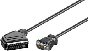 Cable 2m Scart a VGA (DSUB15) #h582 - Imagen 1 de 1