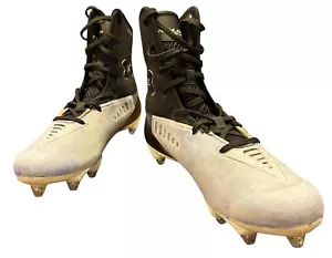 Herren Under Armour Highlight Select Hightop Stollen 10 Fußball Lacrosse Lax - Bild 1 von 12