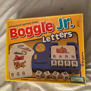 Boggle Jr. Letters preschool learning game Parker Brothers complete 1992 - Picture 1 of 7