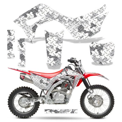 Pegatinas gráficas MX + #calcomanías PLT para Honda CRF125F 2019-2025 camoplate con Foto 1 de 2