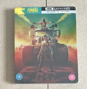 Furiosa: A Mad Max Saga Steelbook 4K Ultra HD + Blu-Ray - Picture 1 of 7