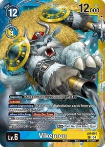 Vikemon Foil - LM-040 NM - Digimon TCG - Picture 1 of 1
