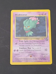 Pokémon MISDREAVUS #39 Black Star Promo Non Holo Card WOTC 2001 LP/NM - Picture 1 of 6