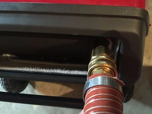 GenExhaust für Honda EU3000is Generator 1-1/2" QD Auspuffverlängerung (2 Fuß) - Bild 1 von 8