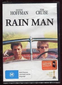 Rain Man - 80s Drama Region 4 DVD Tom Cruise Valeria Golino Barry Levinson - Picture 1 of 2