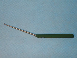 SEC Micro Axial Curette, 10 inch Reverse Angle Down #0 Green, Model U-0105 - Picture 1 of 1