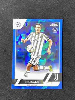 Nicolo Fagioli 2023 Topps Chrome Sapphire UEFA RC #53 - Image 1 of 2