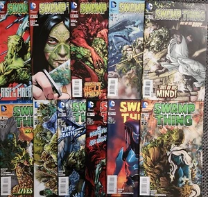 Swamp Thing #31-40 Annual 3 DC New 52 Comic Book Lot 2013 KEY Soule Saiz Pina - Picture 1 of 8