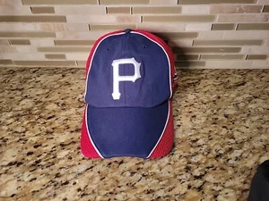 Pittsburgh Pirates Red Adjustable Baseball Cap Hat Robert Morris University RMU - Picture 1 of 10
