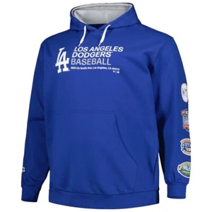 Fanatics Los Angeles Dodgers Fleece Pullover Hoodie - Royal - Size Large - Picture 1 of 6