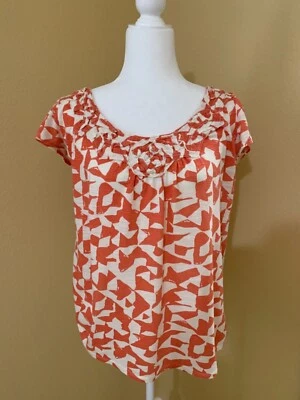 Motherhood Maternity Women's Short Sleeve Print Blouse Size M - Image 1 of 4